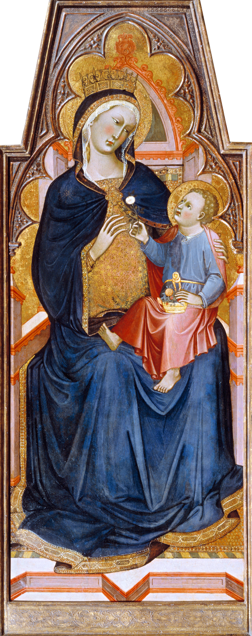 Full view of Madonna and Child